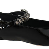 Jimmy Choo Mahdis Flat Patent Flat Shoes