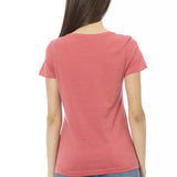 Trussardi Action Pink Bomuld Tops & T-Shirt