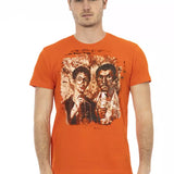 Trussardi Action Orange Bomuld T-Shirt