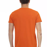 Trussardi Action Orange Bomuld T-Shirt