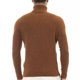 Alpha Studio Brun Læder Sweater