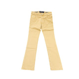 Jacob cohën Elegant Beige Cotton Blend Jeans