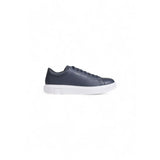 Armani Exchange Blue Leather Sneaker-Modeoutlet