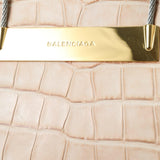 Balenciaga Alligator Leather Chic Pink Tote Bag-Modeoutlet