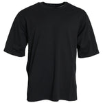 Dolce & Gabbana Black Logo Embossed Crew Neck Short Sleeves T-shirt-Modeoutlet