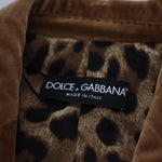 Dolce & Gabbana Brun Bomuld Jakke & Frakke-Modeoutlet