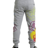 Dolce & Gabbana Chic Grey Skinny Cotton Joggers-Modeoutlet