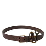 Dolce & Gabbana Elegant Calf Leather Belt with Metal Buckle Closure-Modeoutlet