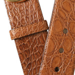 Dolce & Gabbana Elegant Exotic Leather Belt - Rich Brown-Modeoutlet