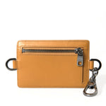 Dolce & Gabbana Elegant Orange Calf Leather Card Holder-Modeoutlet