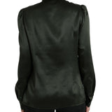 Dolce & Gabbana Elegant Silk Ascot Collar Blouse-Modeoutlet