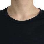 Dolce & Gabbana Elegant Wool Crew Neck Tee-Modeoutlet