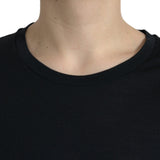 Dolce & Gabbana Elegant Wool Crew Neck Tee-Modeoutlet