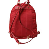 Dolce & Gabbana Embellished Red Backpack with Gold Detailing-Modeoutlet