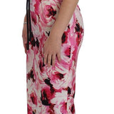 Dolce & Gabbana Floral Elegance Sheath Long Dress-Modeoutlet