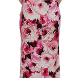 Dolce & Gabbana Floral Elegance Sheath Long Dress-Modeoutlet