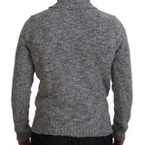 Dolce & Gabbana Grå Uld Sweater-Modeoutlet