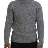 Dolce & Gabbana Grå Uld Sweater-Modeoutlet