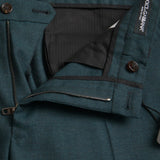 Dolce & Gabbana Green Wool Skinny Slim Dress Pants-Modeoutlet