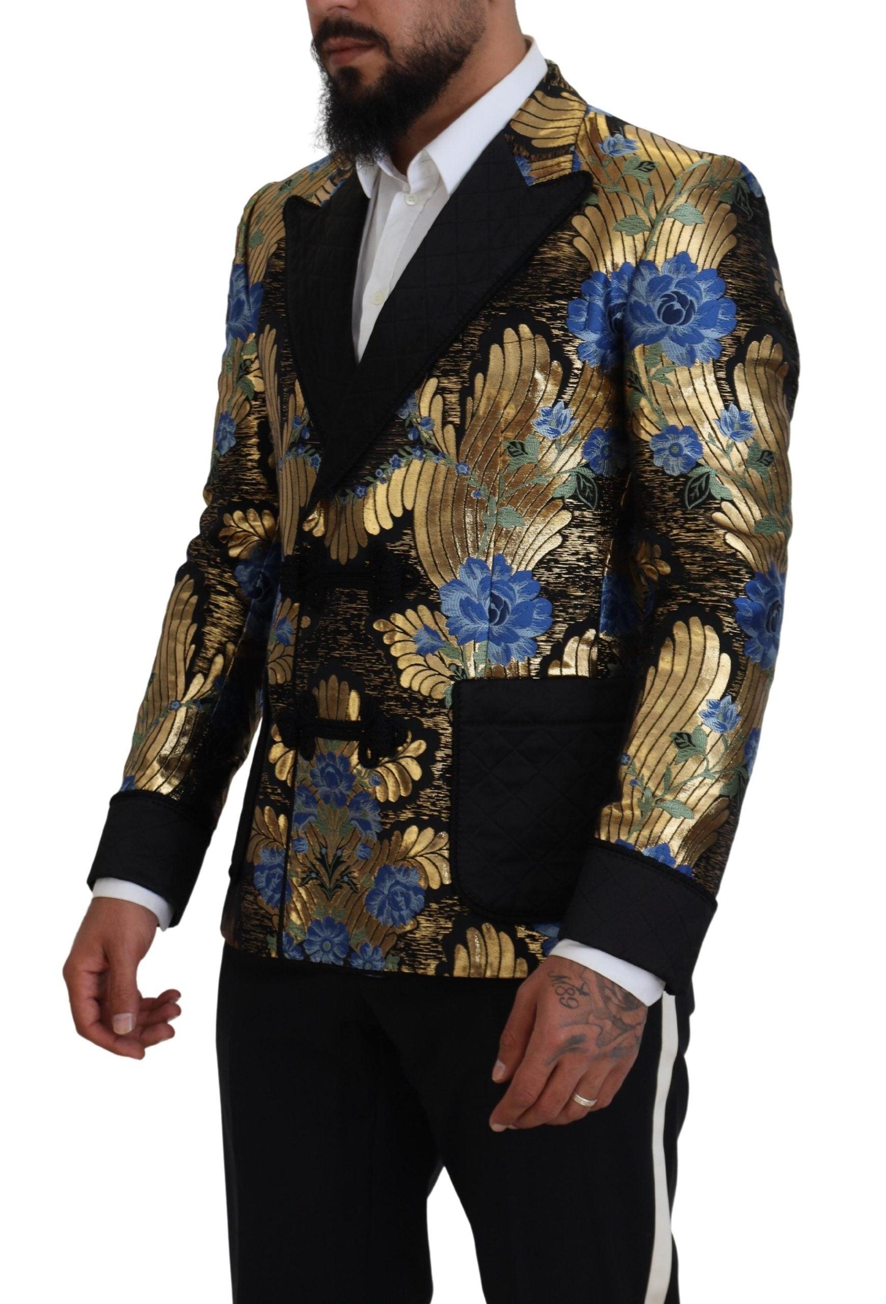 Dolce & Gabbana Guld Lurex Blazer-Modeoutlet