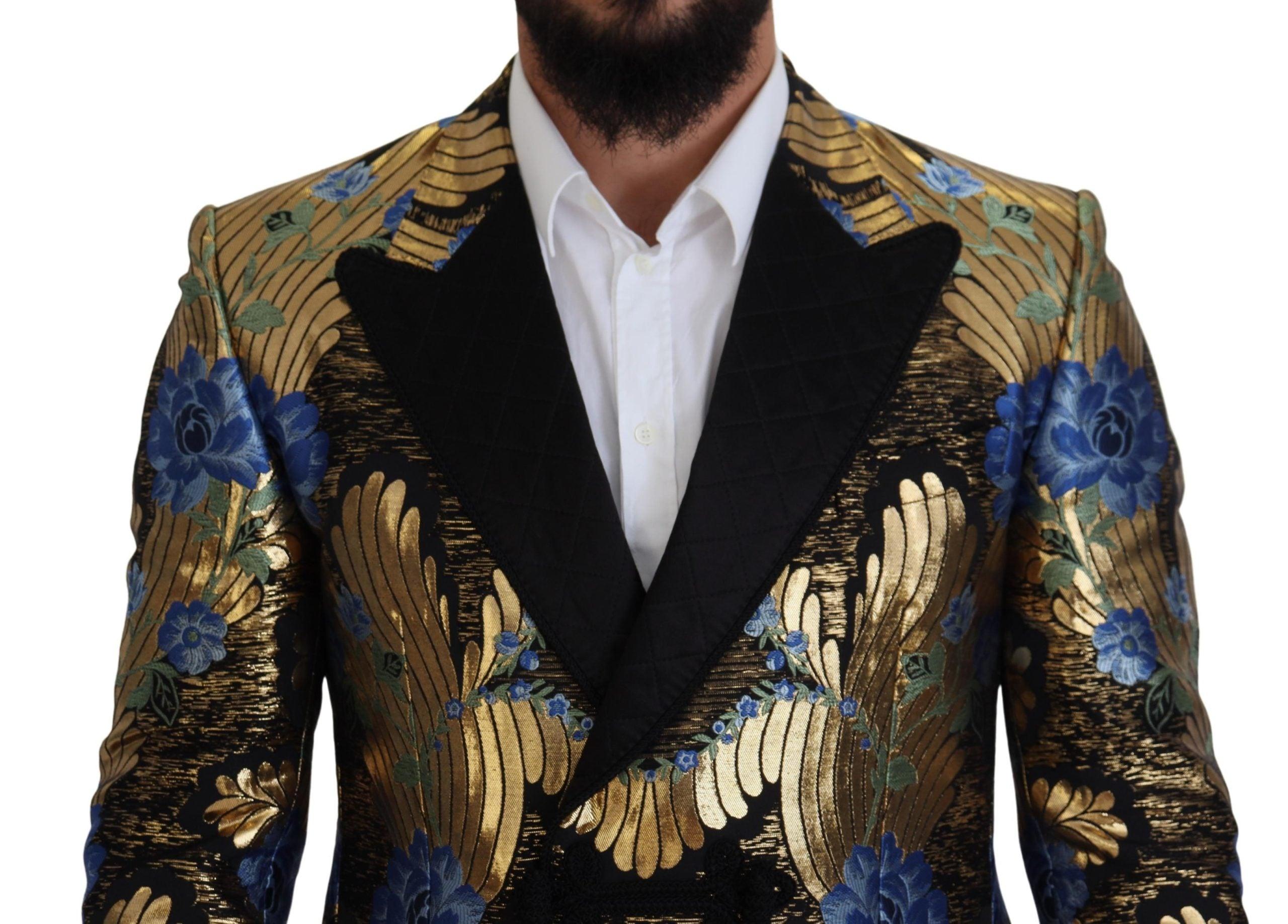 Dolce & Gabbana Guld Lurex Blazer-Modeoutlet