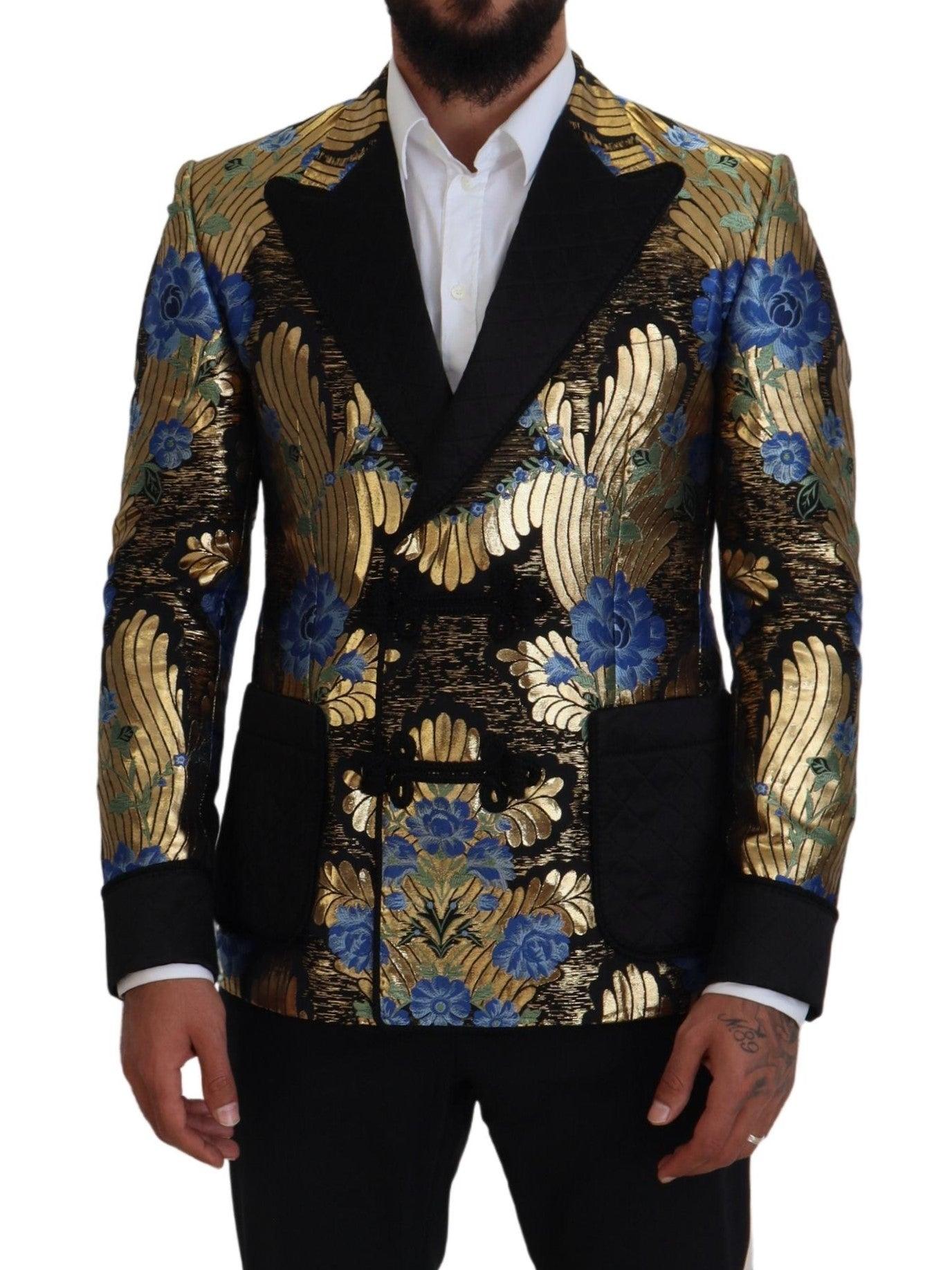 Dolce & Gabbana Guld Lurex Blazer-Modeoutlet