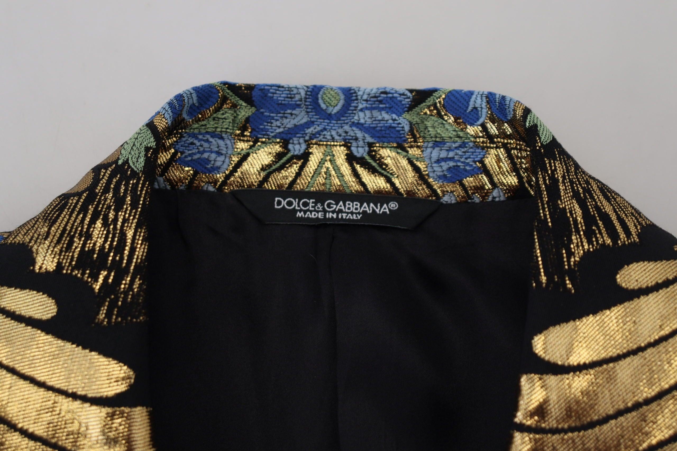 Dolce & Gabbana Guld Lurex Blazer-Modeoutlet