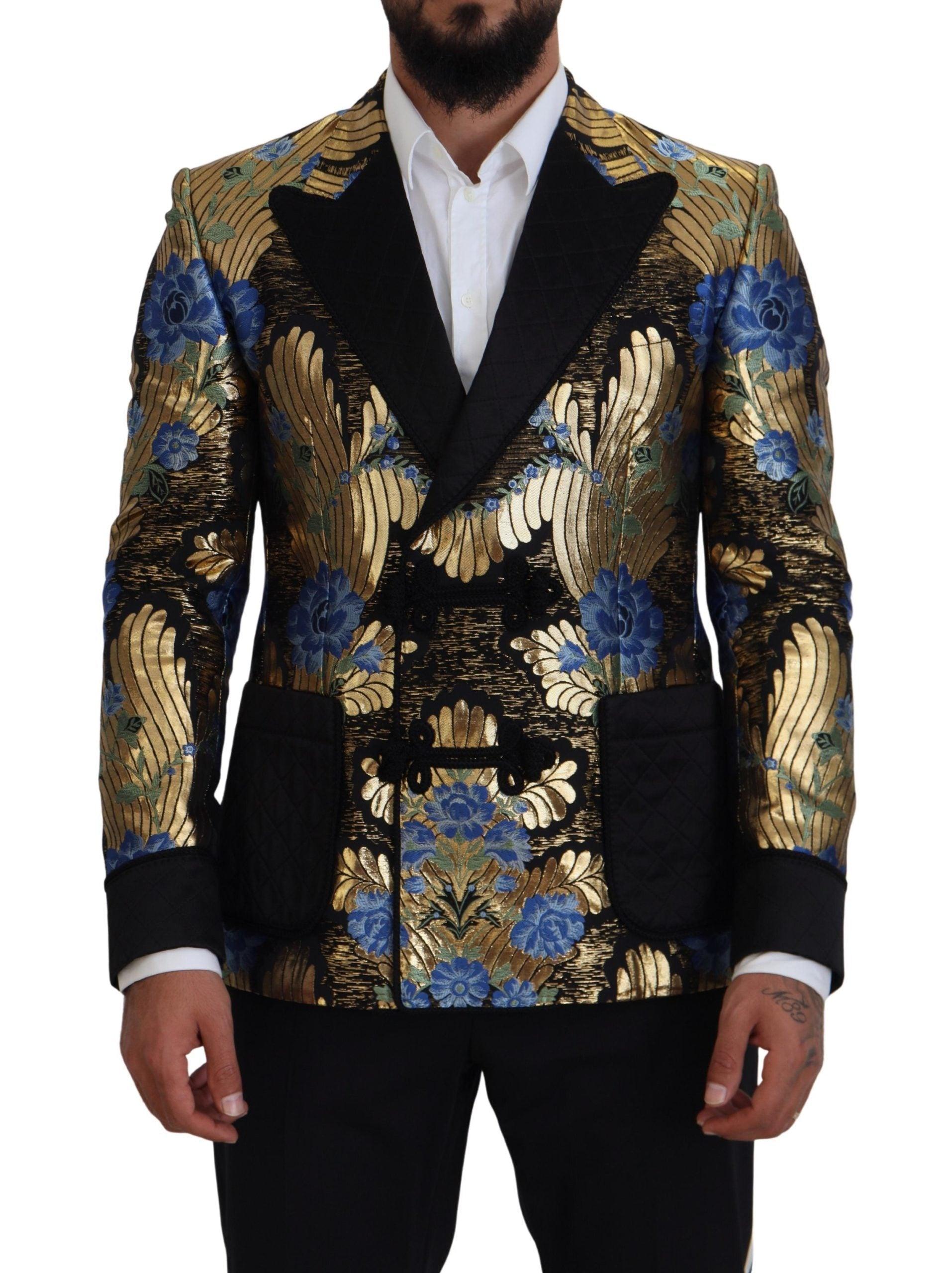 Dolce & Gabbana Guld Lurex Blazer-Modeoutlet