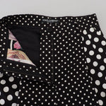 Dolce & Gabbana Multifarver Polka Dots High Waist Bukser & Jeans-Modeoutlet