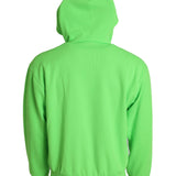 Dolce & Gabbana Neon Green Hooded Full Zip Top Sweater-Modeoutlet