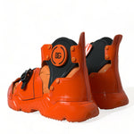 Dolce & Gabbana Orange Breezy High-Top Sneakers Charm-Modeoutlet