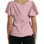 Dolce & Gabbana Pink Bluse Top-Modeoutlet