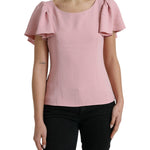 Dolce & Gabbana Pink Bluse Top-Modeoutlet