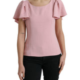 Dolce & Gabbana Pink Bluse Top-Modeoutlet