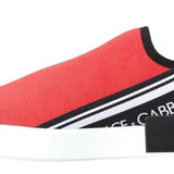 Dolce & Gabbana Rød Hvid Sneakers-Modeoutlet