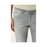 Dondup Sleek Stretch Gray Denim for Herre-Modeoutlet