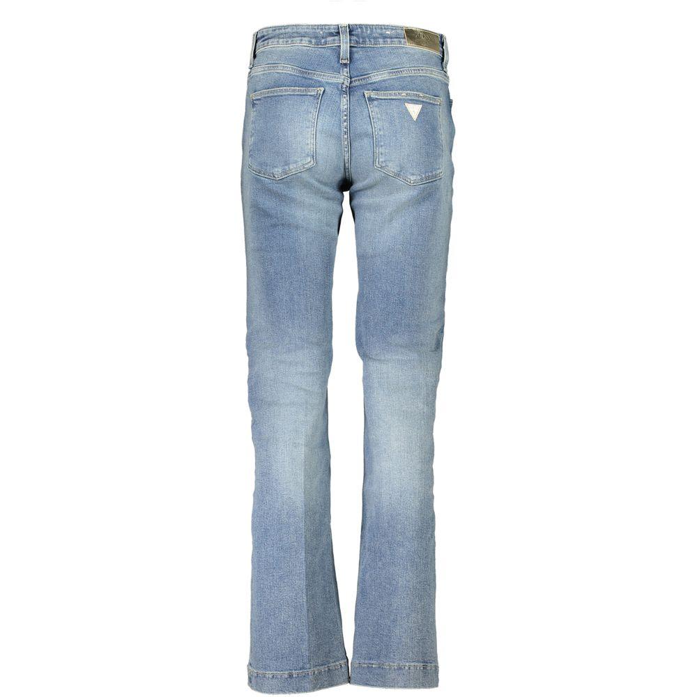 Guess Jeans Light Blue Cotton Jeans & Pant-Modeoutlet