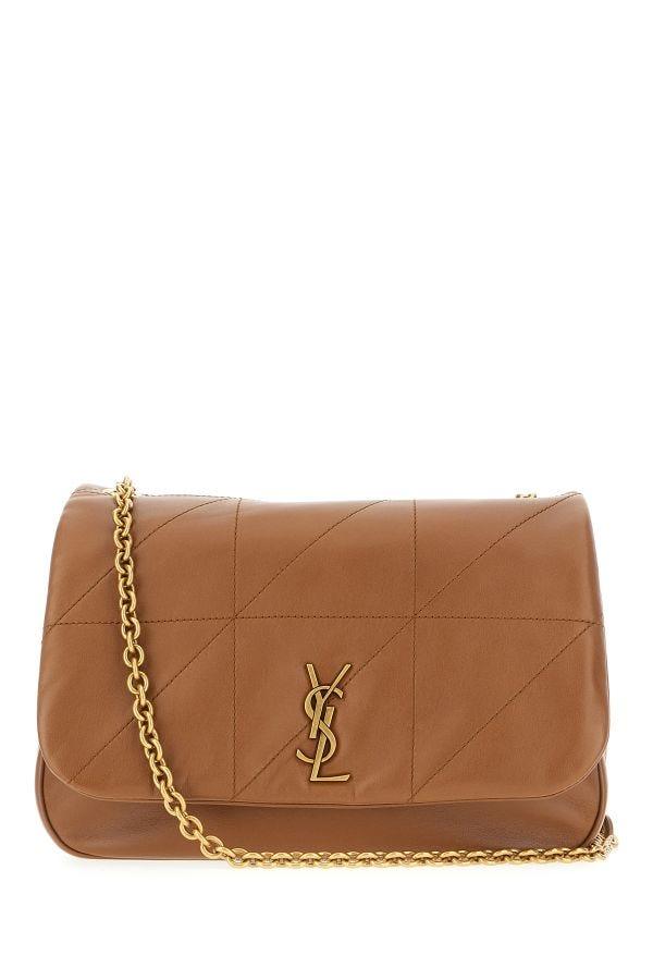 Saint Laurent Brown Lamb Leather Jamie 4.3 Small Shoulder bag-Modeoutlet