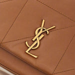 Saint Laurent Brown Lamb Leather Jamie 4.3 Small Shoulder bag-Modeoutlet