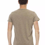 Trussardi Action Grøn Bomuld T-Shirt-Modeoutlet