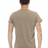 Trussardi Action Grøn Bomuld T-Shirt-Modeoutlet