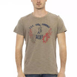 Trussardi Action Grøn Bomuld T-Shirt-Modeoutlet