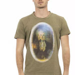 Trussardi Action Grøn Bomuld T-Shirt-Modeoutlet