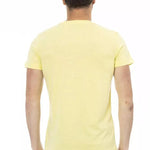 Trussardi Action Gul Bomuld T-Shirt-Modeoutlet