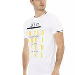 Trussardi Action Hvid Bomuld T-Shirt-Modeoutlet