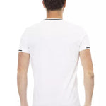 Trussardi Action Hvid Bomuld T-Shirt-Modeoutlet