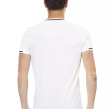 Trussardi Action Hvid Bomuld T-Shirt-Modeoutlet