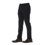 Trussardi Elegant Black Wool Trousers for Herre-Modeoutlet